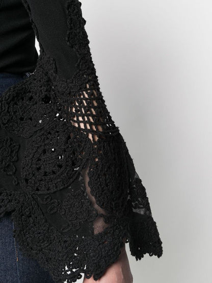Crochet Sleeve Jumper