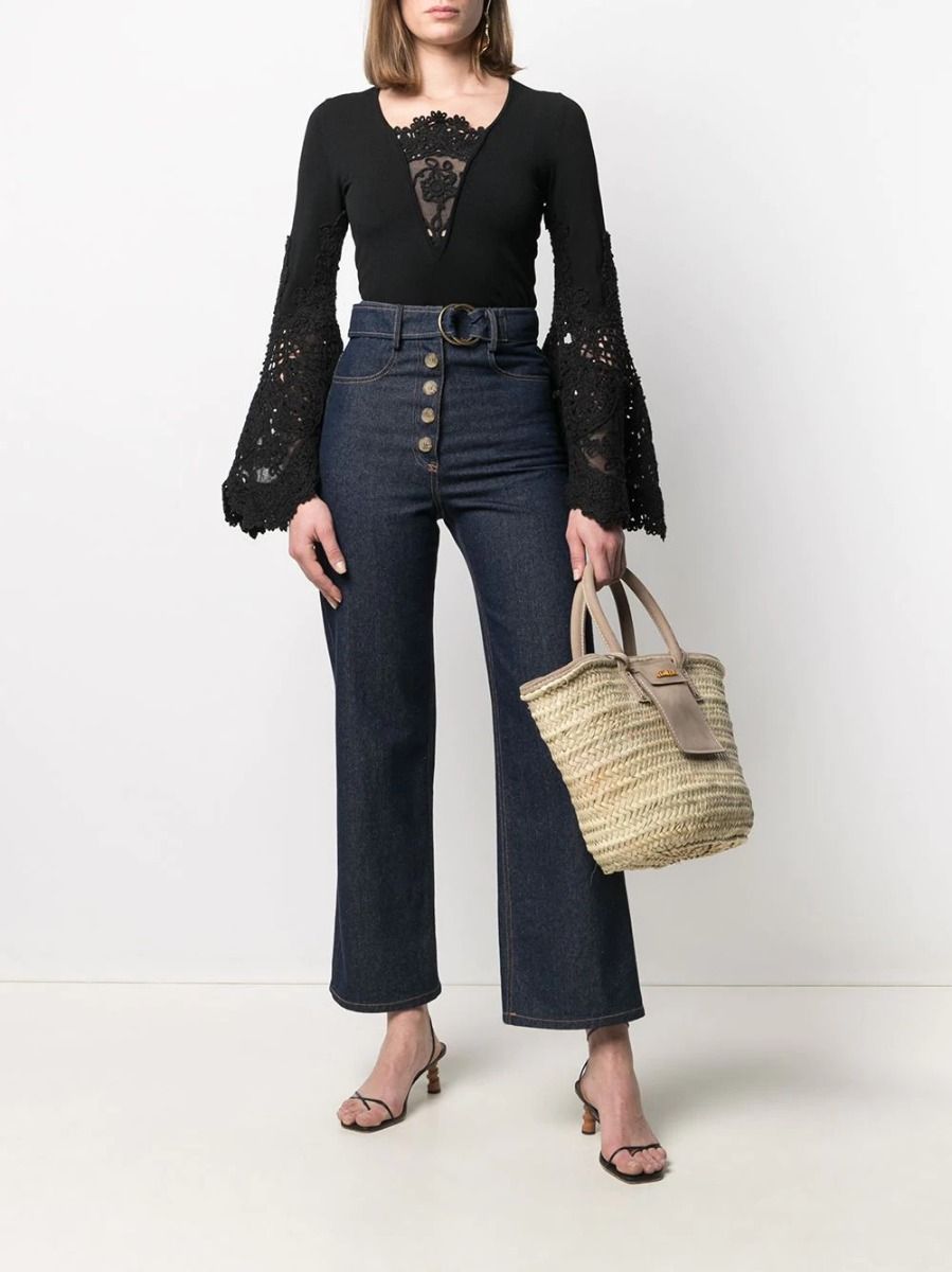 Crochet Sleeve Jumper