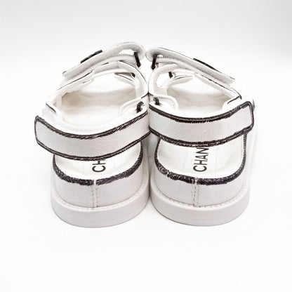 White Logo Sandal 22C