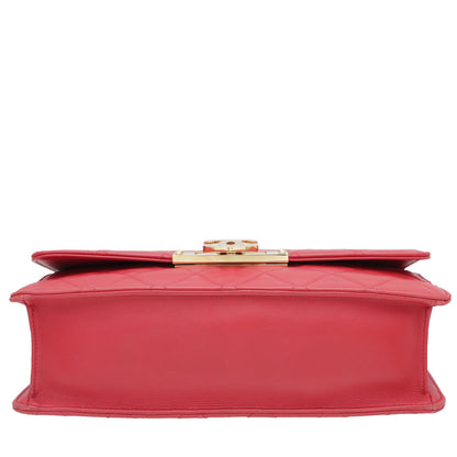 Chanel Red Golden Class Flap Bag