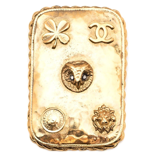 1980s CC Owl Brooch