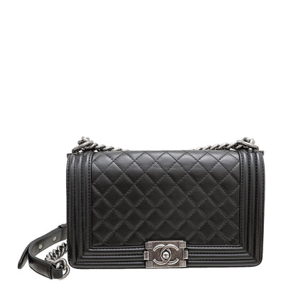 Chanel Black Le Boy Medium Bag