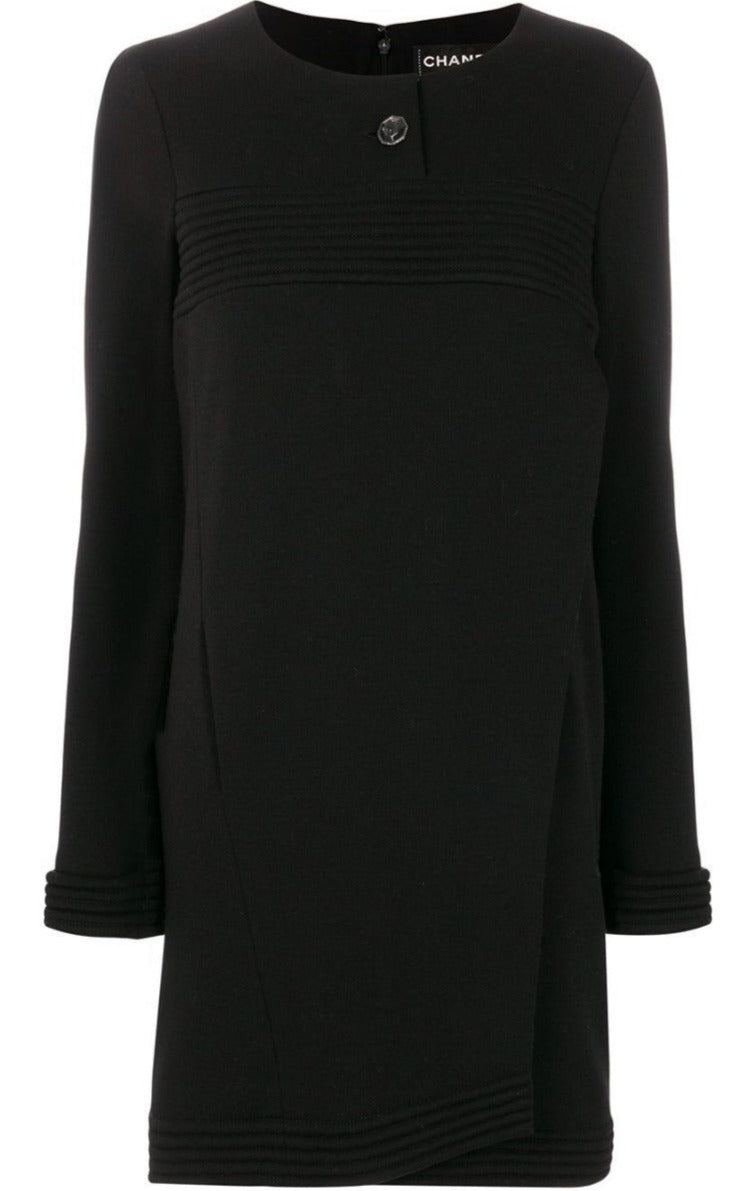 Long Sleeve Black Dress
