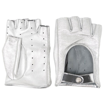 Metallic Lambskin Gloves