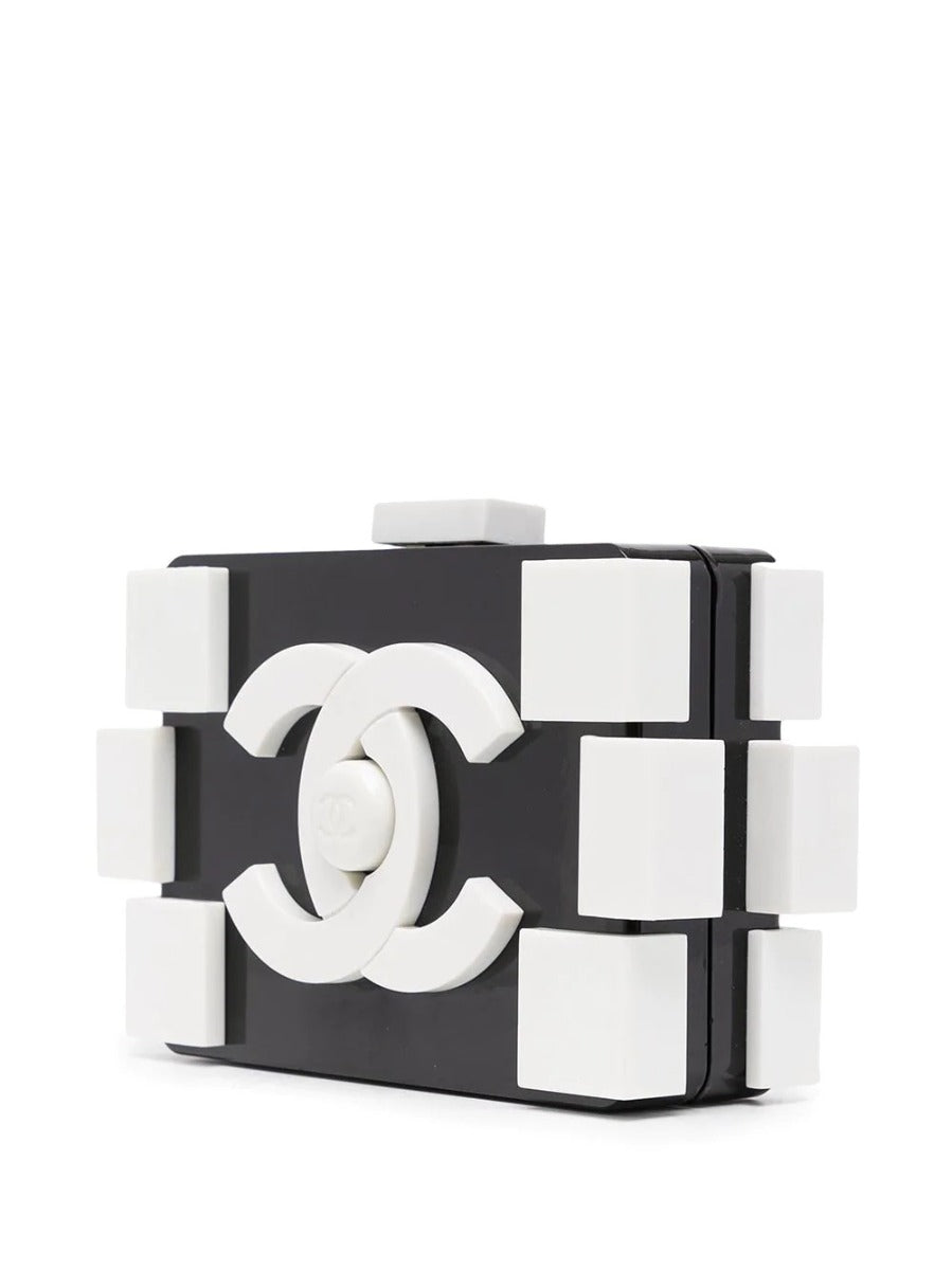 Monochrome Boy Brick Lego Minaudière Clutch