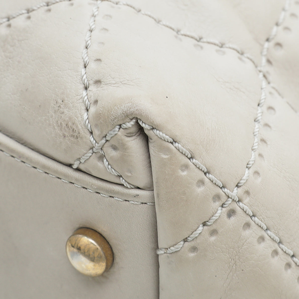 Chanel Sand Retro Chain Tote Bag