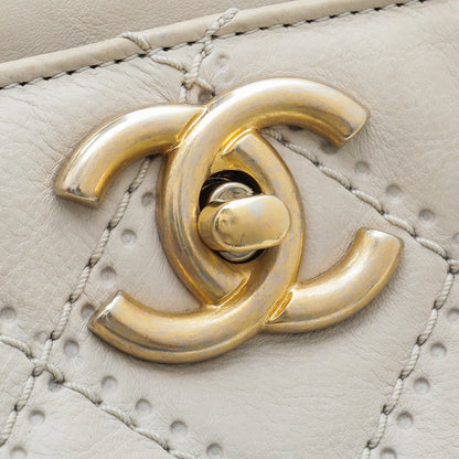 Chanel Sand Retro Chain Tote Bag