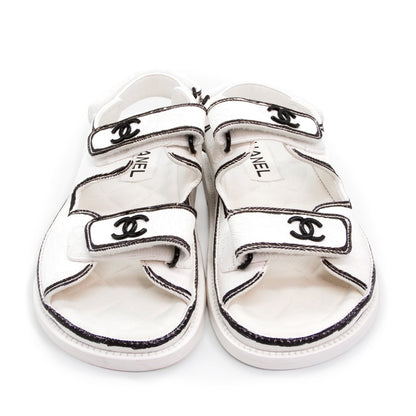White Logo Sandal 22C