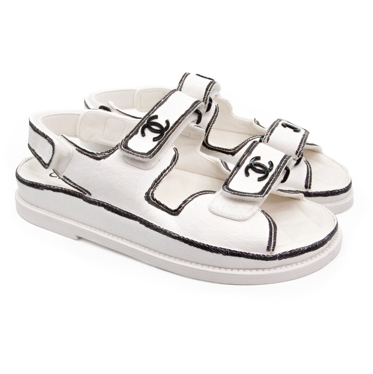 White Logo Sandal 22C