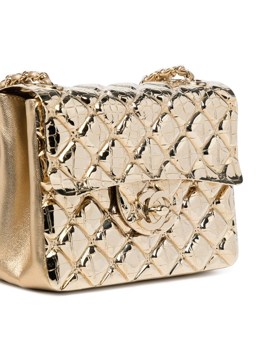 Solid Gold Metal Flap
