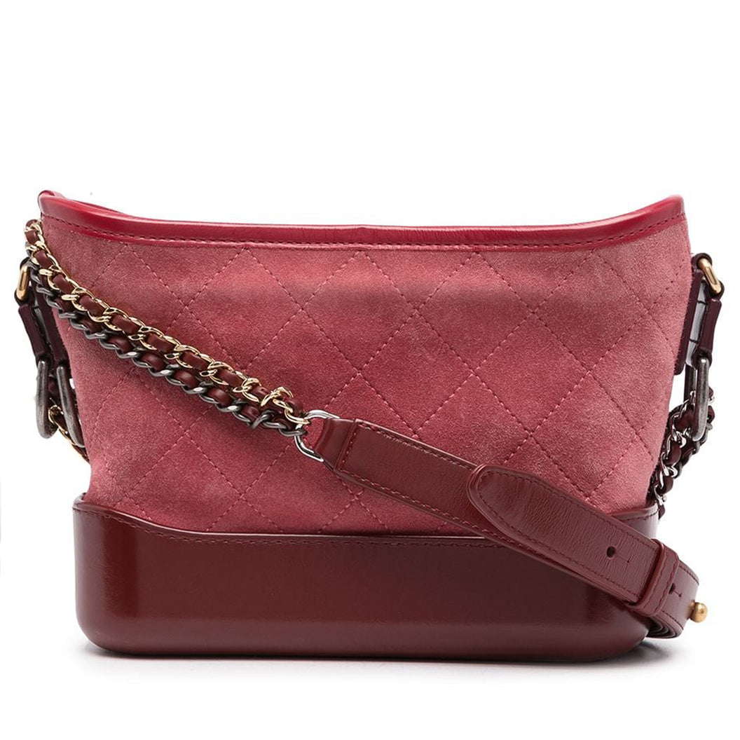 Suede Gabrielle Handbag