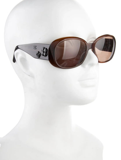 CHANEL 5113 CAMELLIA CC SUNGLASSES
