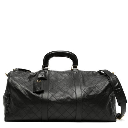 Diamond Quilted Boston Travel Bag 60