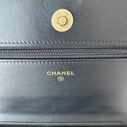 Chanel Quilted Wallet on Chain Boy Bag