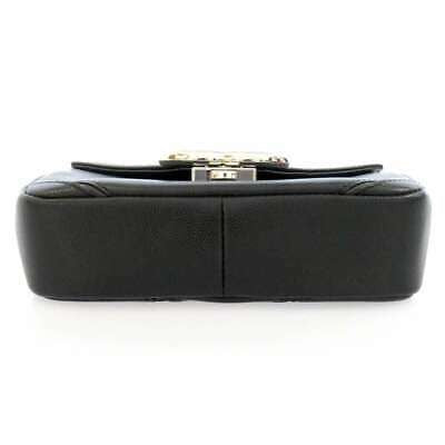 Chanel Macro Chevron Flap Black