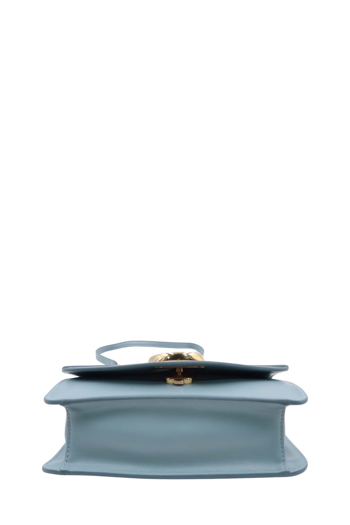 Chloe C Chain Clutch Faded Blue