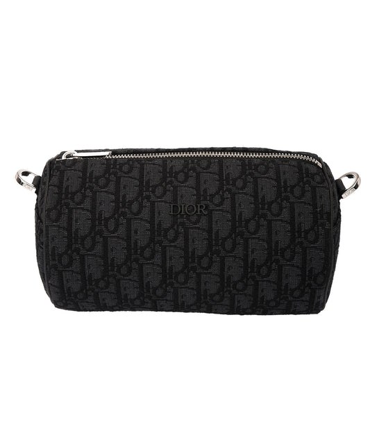 Christian Dior Black Oblique Cycliner Crossbody Bag  ALC1473