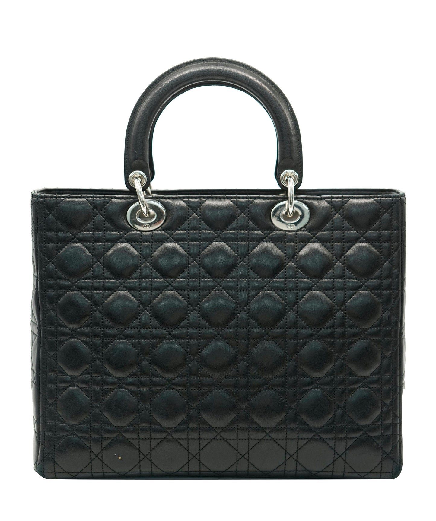 Christian Dior Black Zip Closure Large Lady  ALC1769
