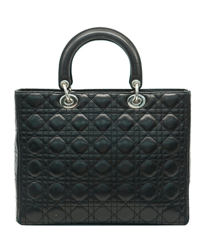 Christian Dior Black Zip Closure Large Lady  ALC1769