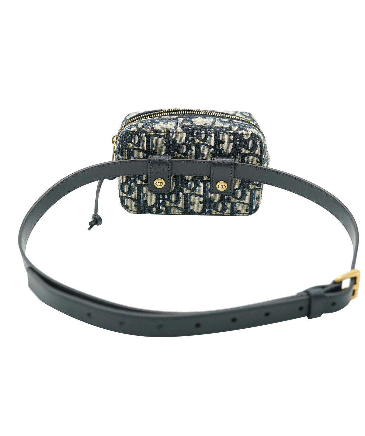 Christian Dior Oblique Belt Pouch Blue ALC1581