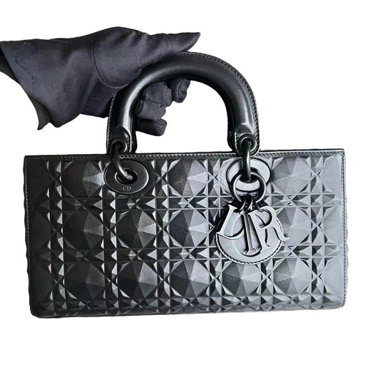Lady Dior D-Joy Medium Black Diamond SO Black HW SYCM391