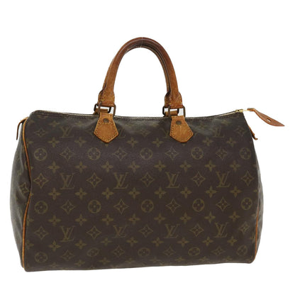 LOUIS VUITTON Monogram Speedy 35 Hand Bag M41524 LV cl441