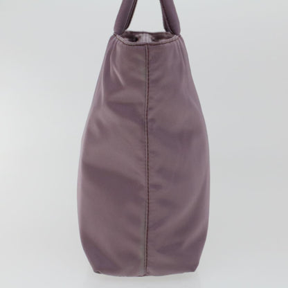 Prada Hand Bag Nylon Purple  cl574