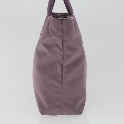 Prada Hand Bag Nylon Purple  cl574