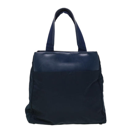 Prada Shoulder Bag Nylon Navy  cl595