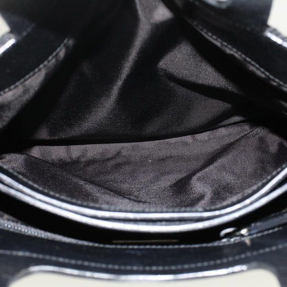 Prada Hand Bag Nylon Black  cl667