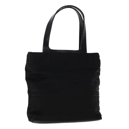 Prada Hand Bag Nylon Black  cl667