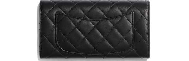 Chanel Classic Long Flap Wallet Black