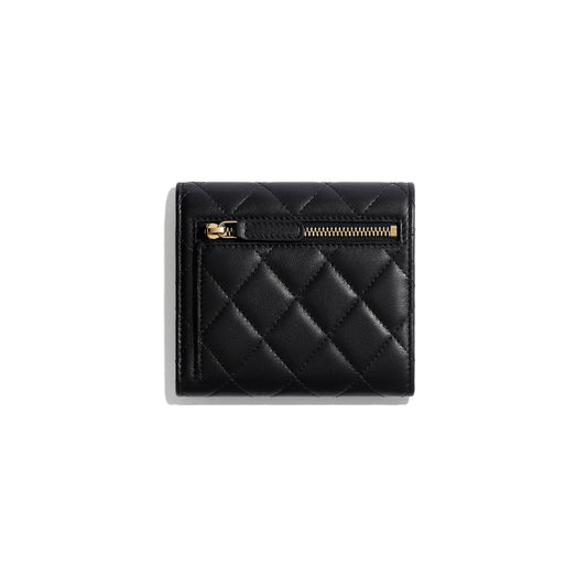 Chanel Classic Small Flap Wallet Black best quality