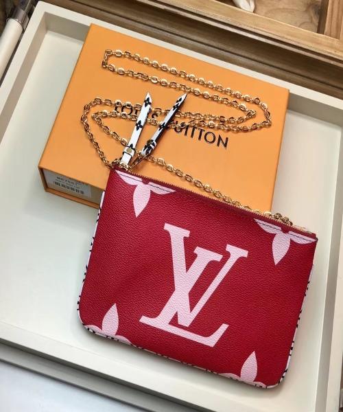 Louis Vuitton Pochette Double Zip Monogram