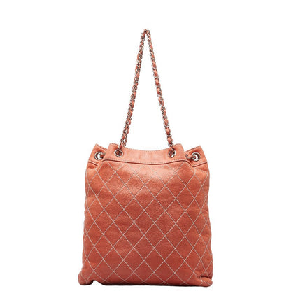 Chanel Matrases Coco Chain Tote Bag Pink   Chanel