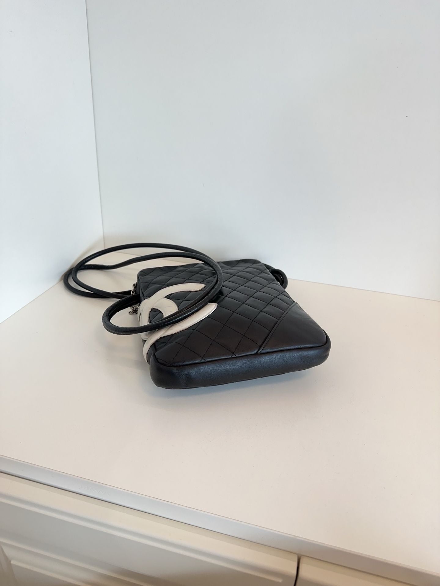 Vintage Chanel Cambon bag *cm black