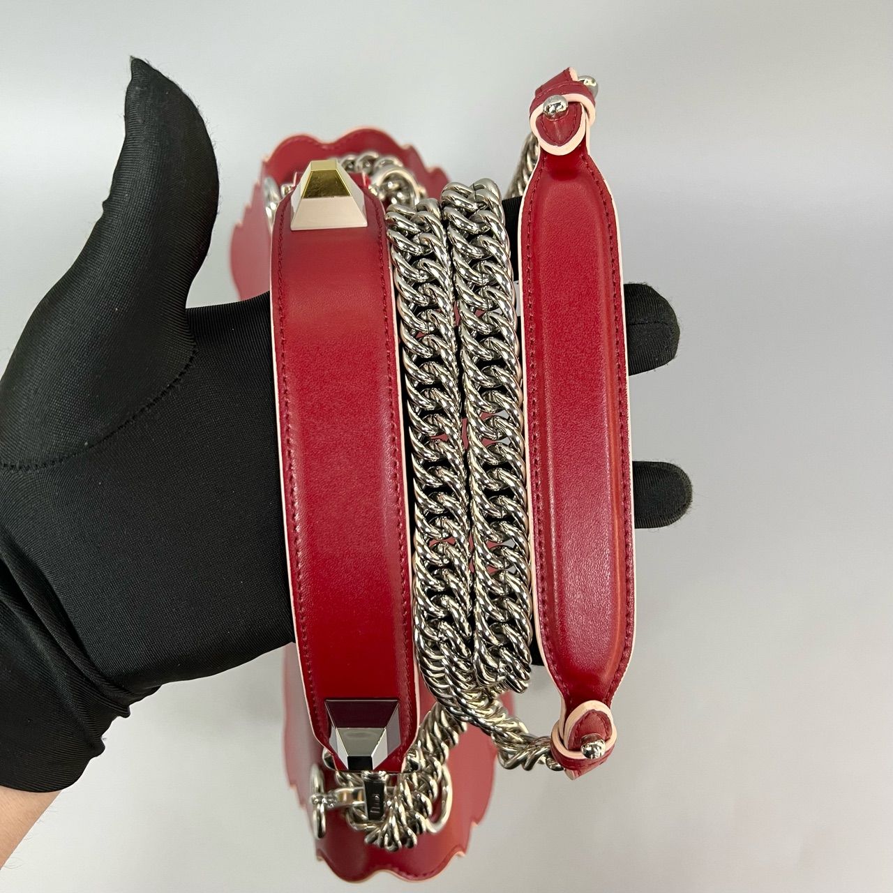Fendi kan I bag 26*18*8cm red XJ10867