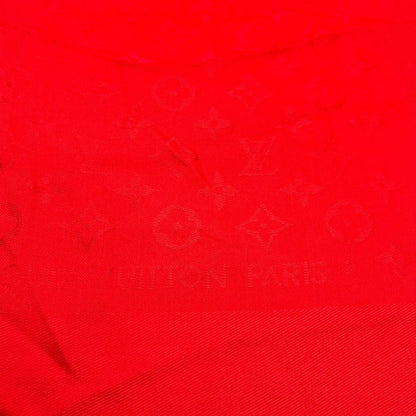 LOUIS VUITTON<br>Monogram Classic Shawl Silk/Wool Scarf