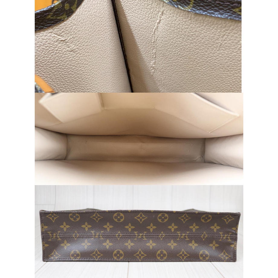 Rank A ｜    LV Monogram Sac Plat Tote Bag    ｜082802