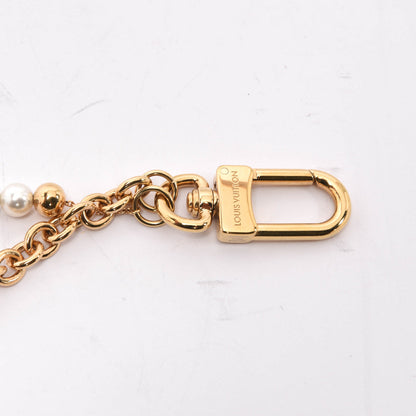 Louis Vuitton Gold Pearl River Bag Charm