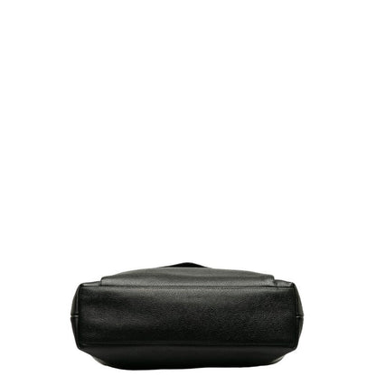 Chanel Vintage Shoulder Bag in Caviar Leather Black