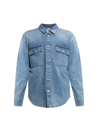 Luxury Bottega Veneta 23 fw Denim Shirt 754704V34A04715 B0040378158