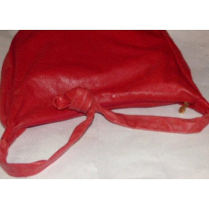 Fendi Vintage Pursesdesigner Purses Red Leather Shoulder Bag