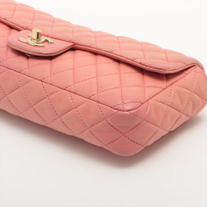 Chanel Lambskin  Chain Shoulder Bag Pink Gold