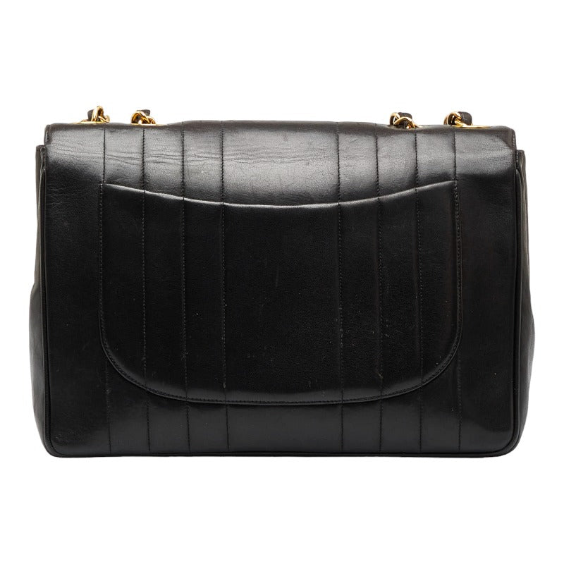 Chanel Mademoiselle Decacoco 30 Chain houlder Bag Black  Lady Chanel