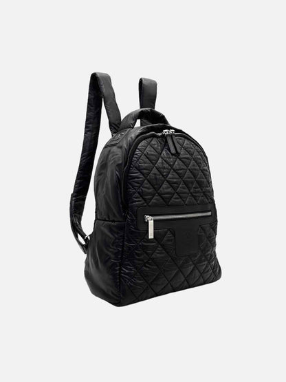 CHANEL Coco Cocoon Black Quilted Backpack