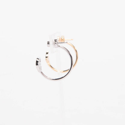 Louis Vuitton Gold & Diamond Idylle Blossom Hoop Earrings