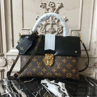 LV One Handle Flap Bag MM Monogram