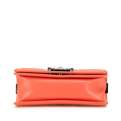 Chanel Boy Chanel Tweed Leather Shoulder Bag