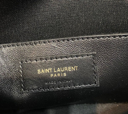 Yves Saint Laurent Manhattan Small Shoulder Bag Black